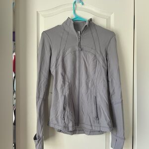 gray Lululemon zip up